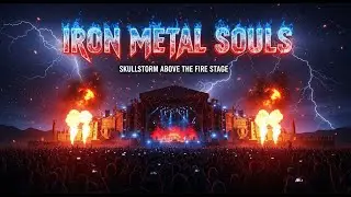 Best Music Iron Metal Souls 🔥 Metallica X Iron Maiden 🤘 Skullstorm Above the Fire Stage
