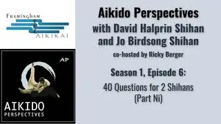 Aikido Perspectives, Season 01, Episode 06: 40 Questions for Two Shihan (Part 2)
