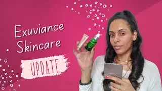 Корректирующий пилинг с ретинолом Exuviance, сыворотка для сияния кожи и крем Age Reverse Hydrafirm || ОБНОВЛЕНИЕ за 1 месяц