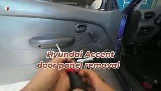 Hyundai Accent 1994-1999 door panel removal