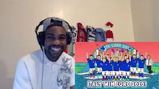 🏆Italy Win Euro 2020!🏆 (Italy vs England Final Penalty Shootout Penalties 3-2 1-1) REACTION