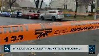 16-year-old killed in Montreal shooting