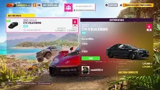 2022 Cadillac CT4-V Blackwing PS5 Auction Sniping RARE Cars Forza Horizon 5