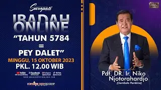 IBADAH SPESIAL Pdt. DR.Ir. NIKO NJOTORAHARDJO 