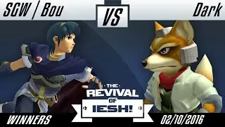 The Revival of Iesh! - SGW | Bou (Marth) Vs. Dark (Fox) - Winners Final - SSBM