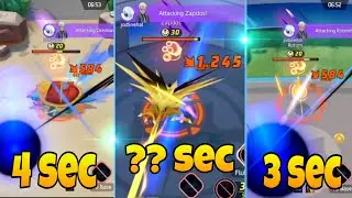 How much time the *BROKEN COMBO* takes to melt objectives | Pokemon Unite