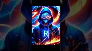 R name letter DP photo editing and cap cut