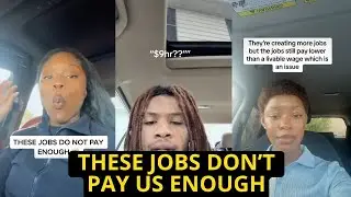 People Are Broke Working A Full Time Job| These Jobs Don’t Pay Enough | TikTok Reacts To Jobs