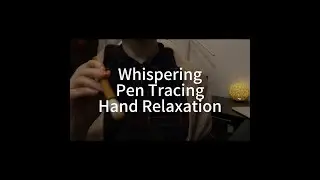 Follow the pen &soft face touching ASMR for sleep #asmr#whispering #sleepaid #nofaceasmr #softspoken