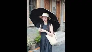 Fashion Printed Umbrella Making you beauty on the street