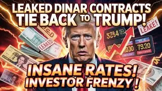 ⚡ Утечка информации о контрактах на динар связана с Трампом! Безумные процентные ставки вызывают ...