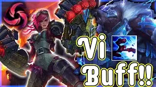Vi Buff Lets Us Take Down TWO INHIBS By 20 Mins!?!? Top Voli is OP Patch 10.13 Time To Climb Ep.24