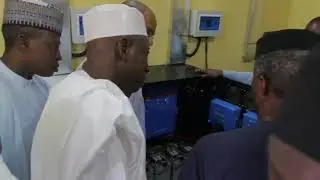 Powered By Rensource: VP Osinbajo Inspects 'Light Up The Markets Project' at Sabon Gari Market,Kano
