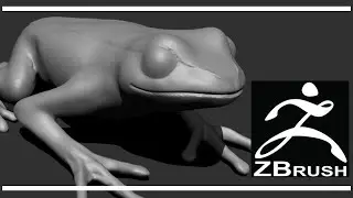 Sculpting a Frog in Zbrush