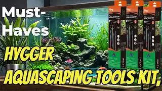 You Won't Believe the Aquascaping Results I Got with Hygger Tools!