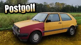 Ich habe ein Behördenfahrzeug gekauft - VW Golf 2 von der Deutschen Bundespost