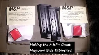 Making the M&P9 Great: Installing Magazine Extensions from Taylor Freelance