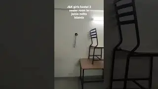 J&K girls hostel 3 seater room in jamia millia islamia