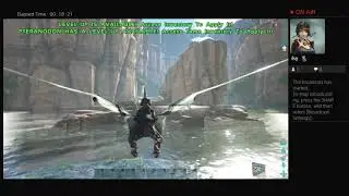 Ark adventures: Ragnarok (lets build a thatch castle!!)
