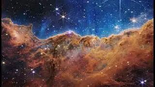 Daily 10 Minute Meditation Music | Nebula Cosmic Energy (JWST) | Ambient Sound | No Talking