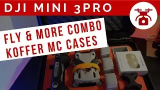 DJI Mini 3 Pro Fly & More Combo Set MC Cases Koffer Drohnenkoffer RC N1 Controller Lipo & ND Filter