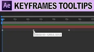 KeyFrames Tooltip - Adobe After Effects Tutorial