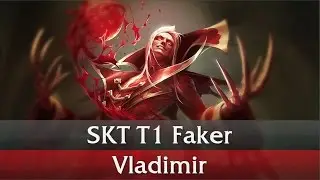 SKT T1 Faker - Vladimir Mid Gameplay Guide [Korean Challenger][10.06.2016]