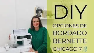 Funciones en programa de bordado Bernette Chicago 7 -Descarga De Fuentes y picaje