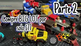 😁🤩 Compr&eacute; BIG LOT por solo $77 TRUCK Die-Cast Hot Wheels Matchbox | Parte 2