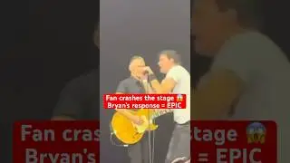 😳 Bryan Adams DOESN&rsquo;t miss a beat #epicmoments #rocklegends #concert