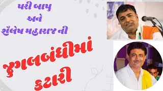 || પરી બાપુ અને શૈલેષ મહારાજની જુગલબંધી માં કટારી ||Parsotampari Goswami _ Shailesh Maharaj | #કટારી