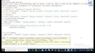 json module in Python| Hindi| Priya Ranjan | code academy