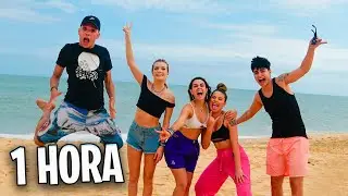 1 HORA DE VLOG - NOSSA PRIMEIRA VEZ NA PRAIA!!!