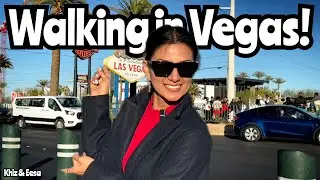 Morning Walk on the Las Vegas Strip – From The Venetian to the Iconic Welcome Sign #travel
