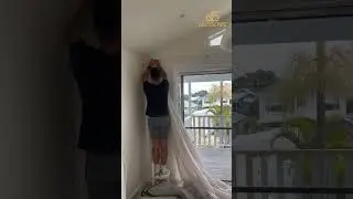 Sheer Curtain Installation in UAE | Decoscape &ndash; Elegant & Custom Designs  #curtain #curtains #home