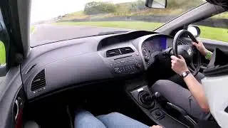 Honda Civic Type R FN2 on track: Knockhill Tracktion Track Days 02/08/2020