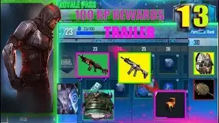 PUBG MOBILE SEASON 13 ROYAL PASS LEAKS & NEW EMOTES S13 100 RP FIRST LOOK | REWARDS OF SEASON 13