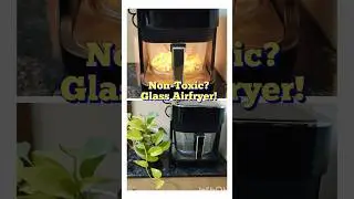 Non toxic air fryer | Glass Airfryer | Libra | 100% GLASS  | Amazon finds | no nonstick | unboxing