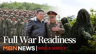 North Korea Displays Drone, Sniper Drills as Kim Orders 'Full War Readiness' [MBN News7]