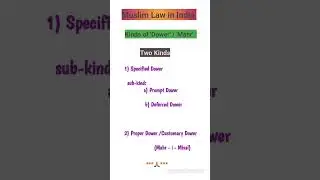 Understanding Dower in Muslim Law: Types & Significance Explained!