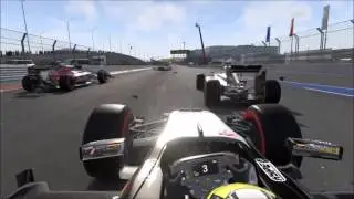 F1 2016 Massive Crash @Sochi