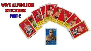 Alpenliebe WWE Stickers | Part -2