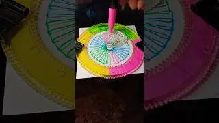 364ST. Multi Color Stunning Spirograph #asmrsounds #spirograph