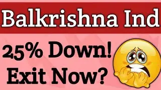 Why Balkrishna Industries Share Is Falling? Balkrishna Industries Stock Latest News | Tyre Shares