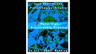 📌 Today's Reading for Single/In Separation/In Relationship/Reconciliation #pisces #cancer #scorpio