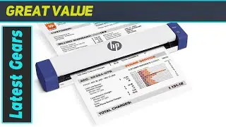 HP Small USB Document & Photo Scanner: The Ultimate Portable Scanning Solution!