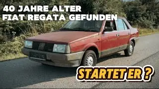 40 Jahre alter Fiat Regata gefunden &ndash; wird er anspringen? 🔧 Scheitert direkt beim Startversuch!
