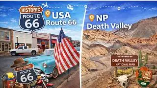 USA - ROUTE 66, NP DEATH VALLEY