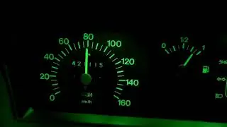 Accelerazione 0-100 Fiat Panda SPI 1.1(54hp) coppia conica corta 13/55 (11,5sec) #auto