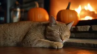 Halloween Jazz Night with a Sleeping Cat &ndash; Smooth Jazz Music to Relax, Study, or Chill at Home